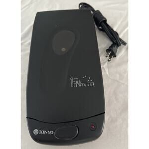 Retro VHS Rewinder Kinyo 1 Way - 1990’s Video Tape Rewinder - Tested And Working